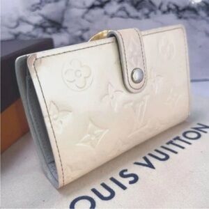 Louis Vuitton Ivory Embossed Wallet